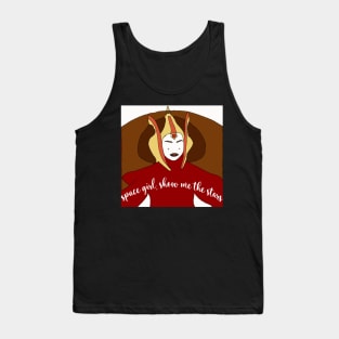 Space girl Tank Top